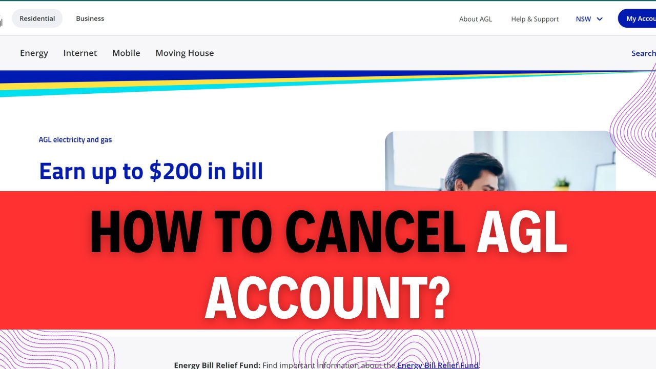 How To Cancel AGL Account