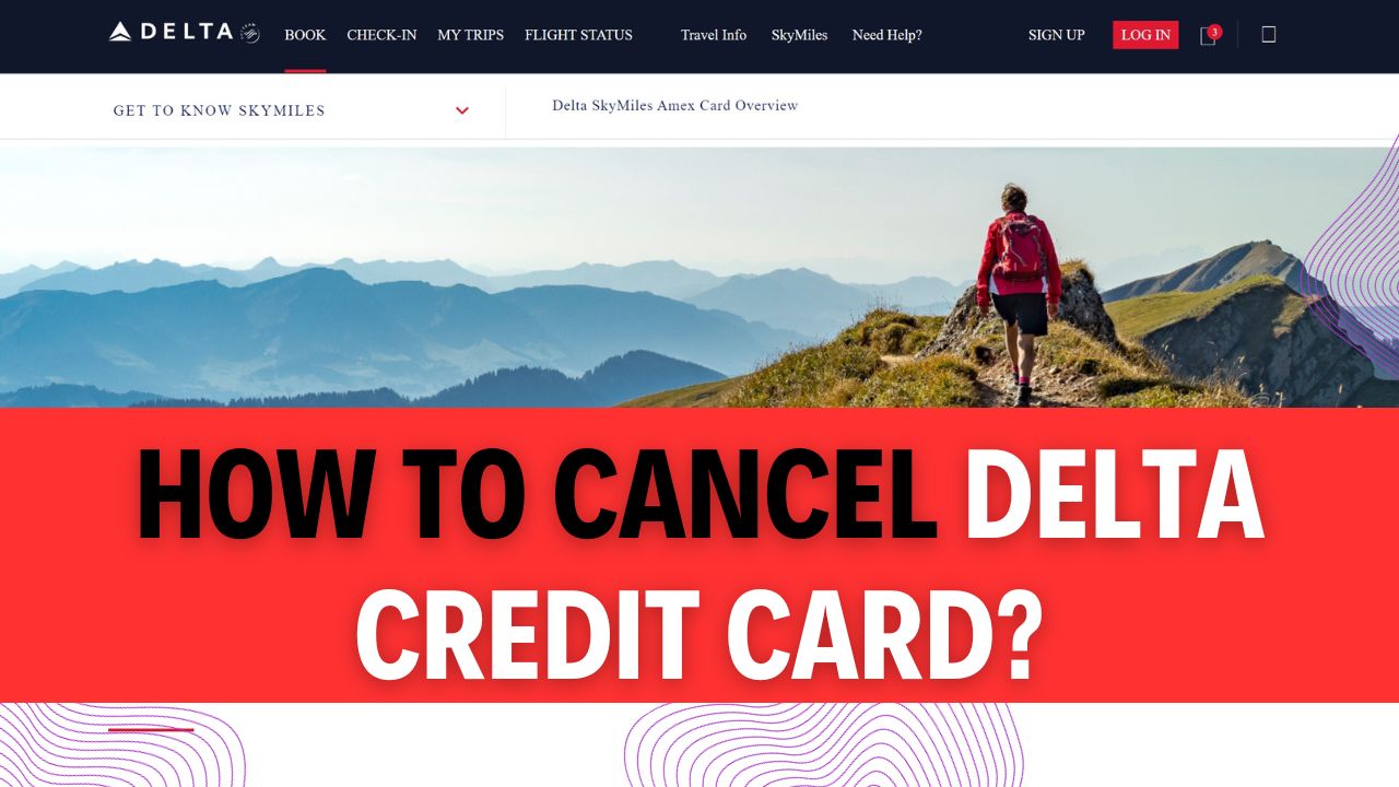 How to Cancel Delta Credit Card