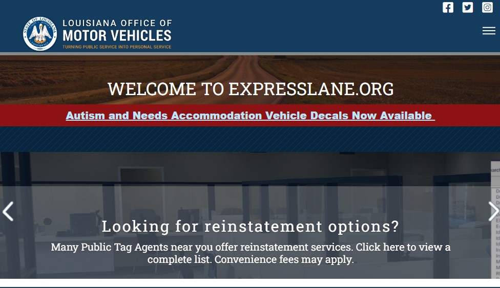 How To Cancel License Plate Louisiana