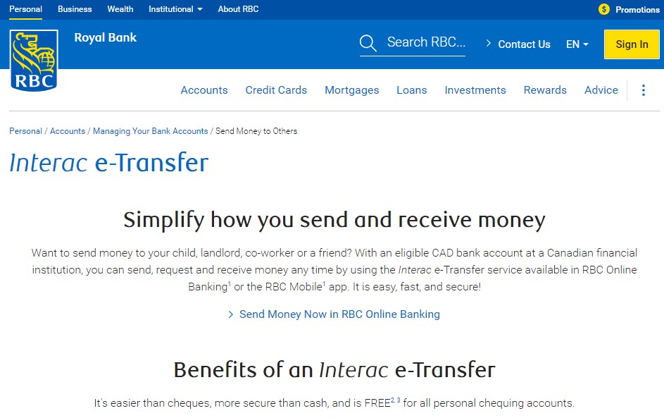 How To Cancel E Transfer RBC